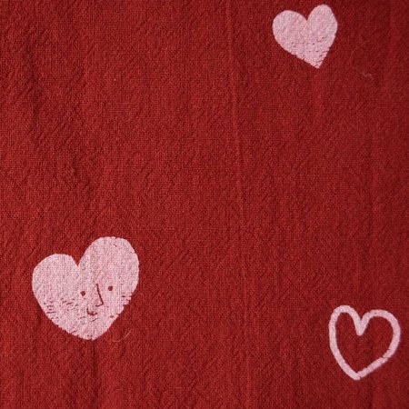 rustic cotton hearts S22 - katoen