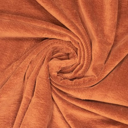 ribfluweel washed kastanje bruin - corduroy