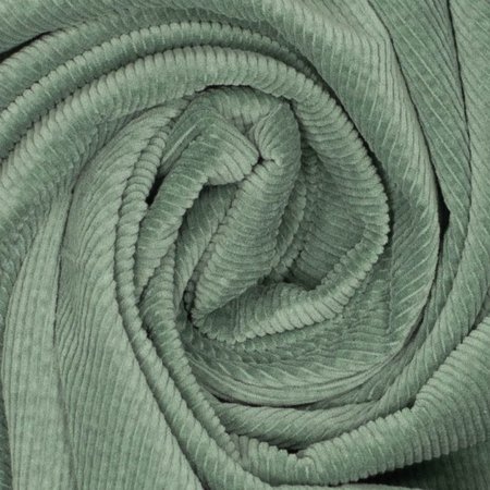 ribfluweel washed old green - corduroy
