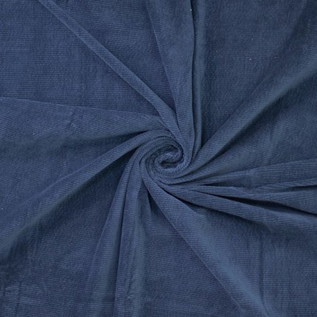 babyrib smal dark denim -corduroy