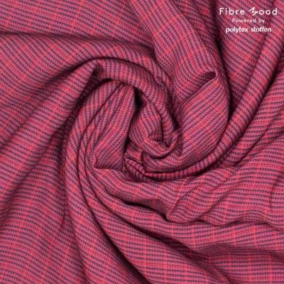 Odile rood geruit - viscose