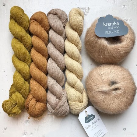 Breipakket waves sjaal