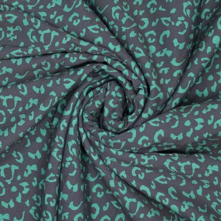 luipaardprint - viscose sale