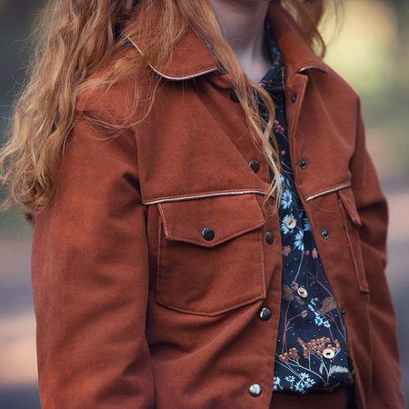 fine rib umber - Corduroy SYAS