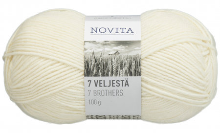 Novita 7 Veljestä - 010 Off white