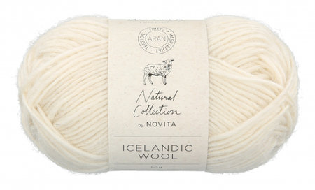 Novita Icelandic wool off white 010