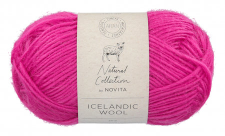 Novita Icelandic wool peonie 550