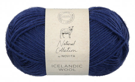 Novita Icelandic wool blueberry 164