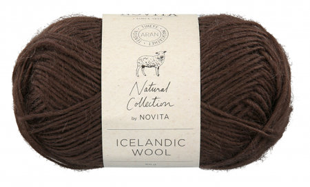 Novita Icelandic wool tree trunk 696