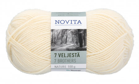 Novita 7 Veljestä nature 010