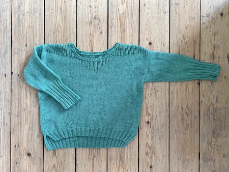 oversized trui groen 6 jaar