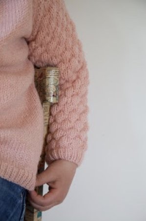 Breipatroontje Venetiƫ cardigan met nopjes NL