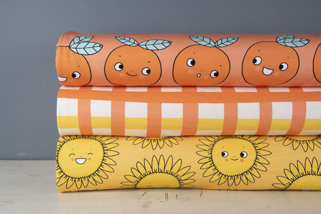 sunflowers - french terry