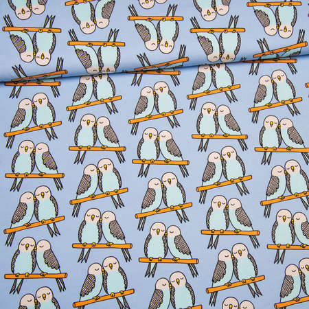 parrots - french terry