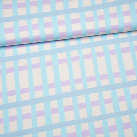 Vichy aqua - French terry