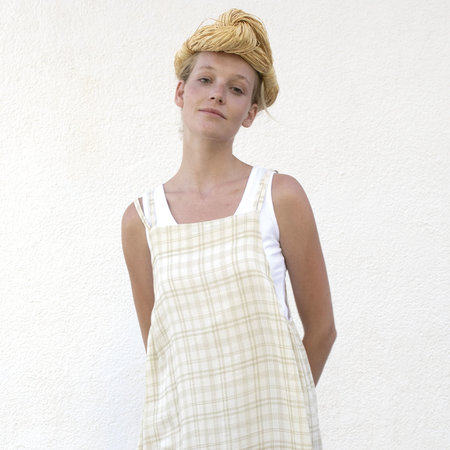 Tartan linen - double gauze