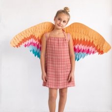 Tartan pink - double gauze