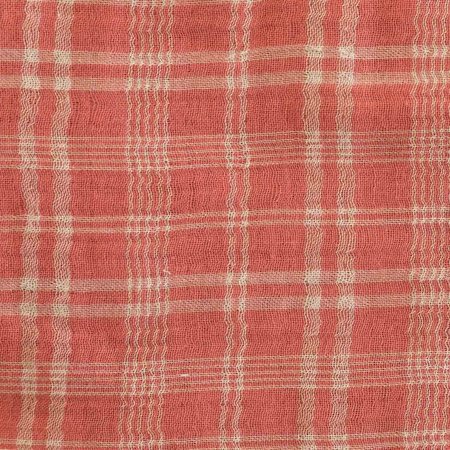 Tartan pink - double gauze