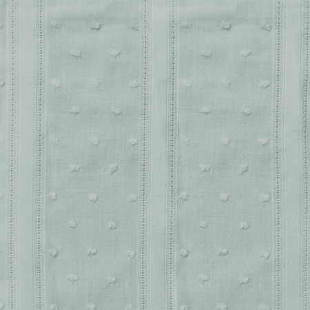 Plumetis vintage solid aqua - katoen