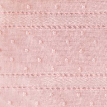 Plumetis vintage solid pink - katoen