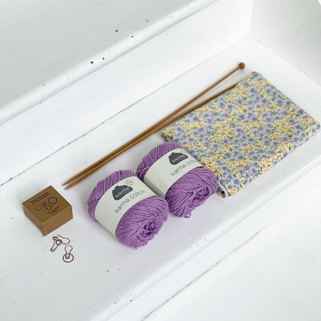 Poplin met bloemetjes - katoen