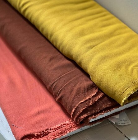 Crêpe viscose - oker
