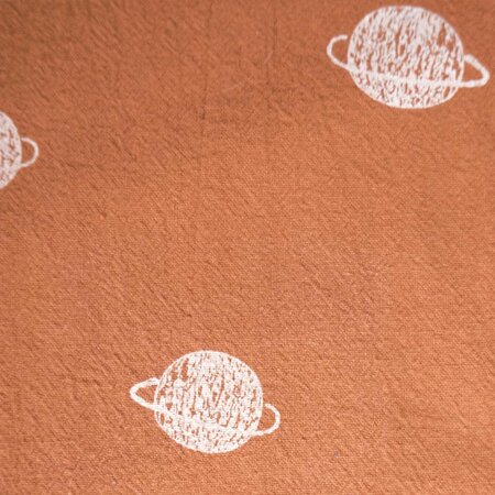 rustic cotton cosmos oranje - katoen