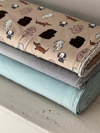 hondje beige - jersey
