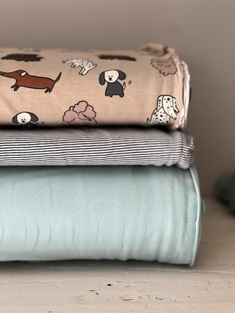 hondje beige - jersey