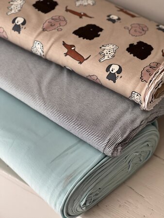 mint blauw - jersey