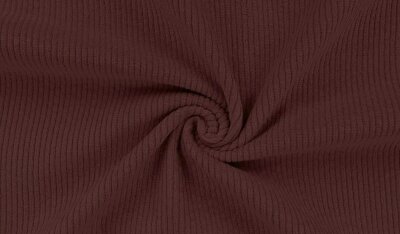 Donker bordeaux - brede ribfluweel
