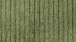 licht groen - brede ribfluweel
