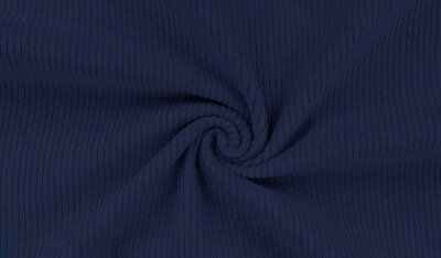 lichte navy - brede ribfluweel