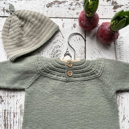 Breipakket top-down breien voor baby's