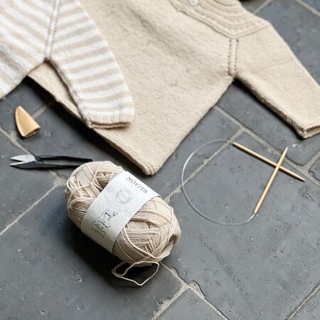 Breipakket top-down breien voor baby's