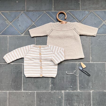 Breipakket top-down breien voor baby's