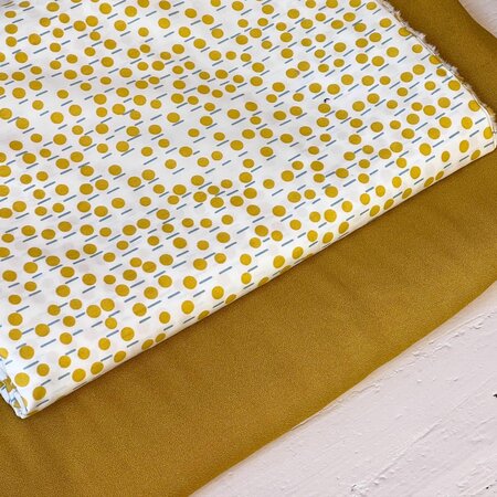 stapetjes liefde 1 x 2 m katoen, 1 x 2 m viscose