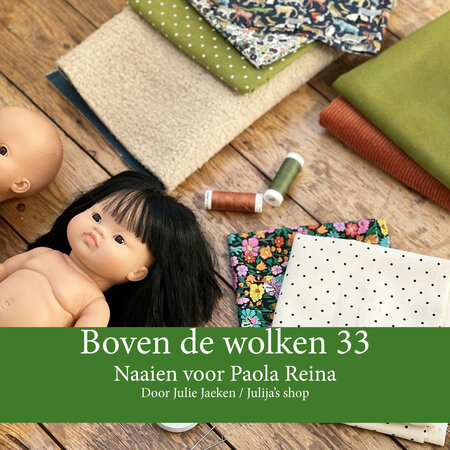 RESERVATIE Boven de wolken 33: Naaien voor Paola Reina (digitaal boekje)