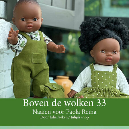 Boven de wolken 33: Naaien voor Paola Reina (papieren boekje)