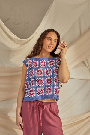 Haakpakket Pouta top (maat S/M)
