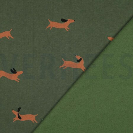 honden groen - sweater