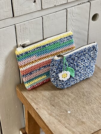 Haakpatroon toiletzak S + bag charm
