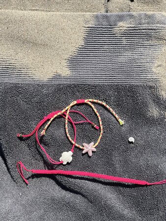 DIY pakket parels FLUO ROOS
