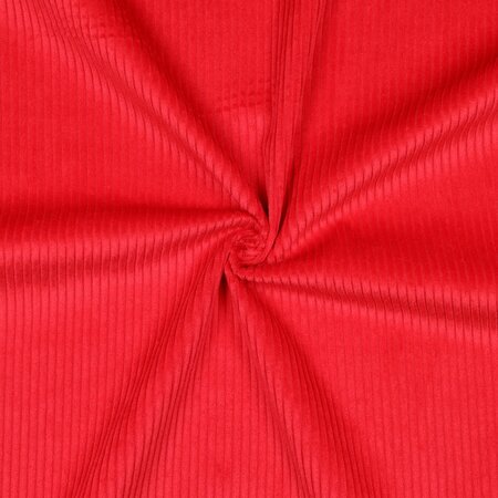 Rood - Ribfluweel