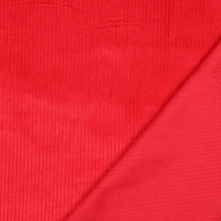 Rood - Ribfluweel