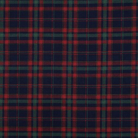Navy/rood ruiten - Flannel