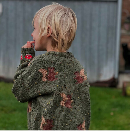 Breipakket knabbel en babbel, eekhoorn 6 maanden