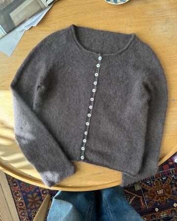 Breipakket Ivy cardigan ecru