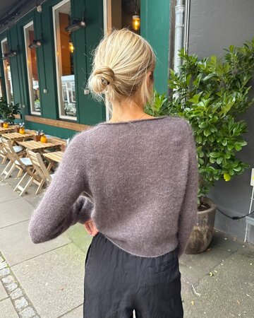 Breipakket Ivy cardigan grijs