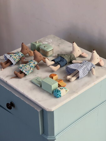 Bestelling 25 x Boven de wolken 41: naaien voor de muisjes (papieren boekje)